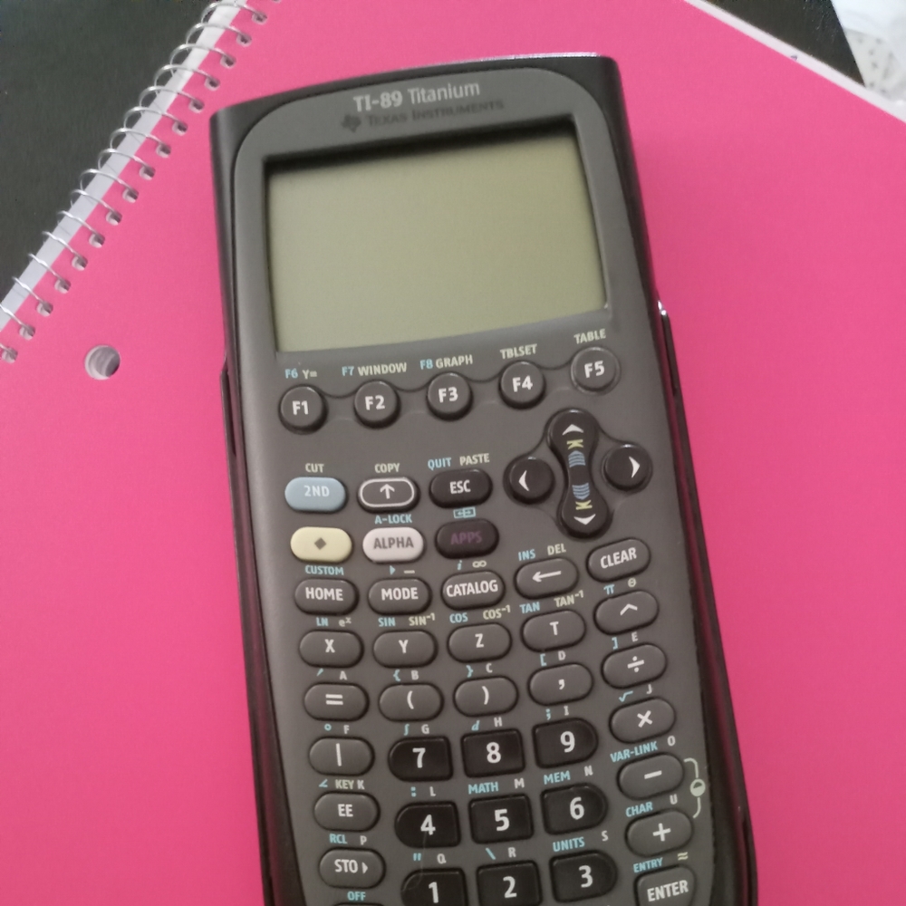 Ti-89 titanium graphing calculator
